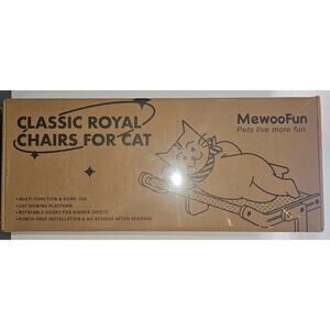 Classic Royal Chairs Cat Mewoofun Bed Window Chair Model QCH11 New